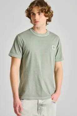 T-shirt cotone verde