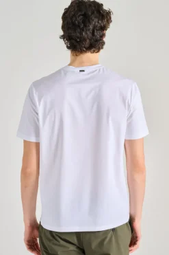 T-shirt jersey stretch bianco