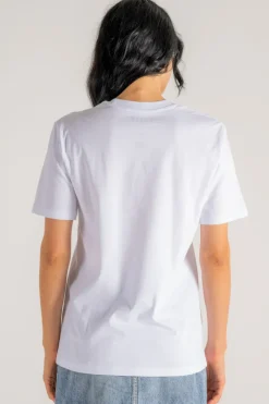 T-shirt madamoiselle nero donna