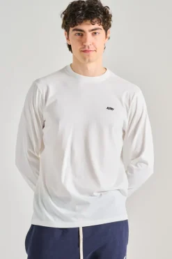 T-shirt manica lunga bianco