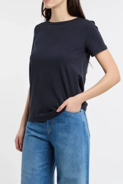 T-shirt mezza manica blu