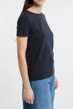 T-shirt mezza manica blu