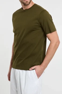 T-shirt multicolor in cotone/elastane