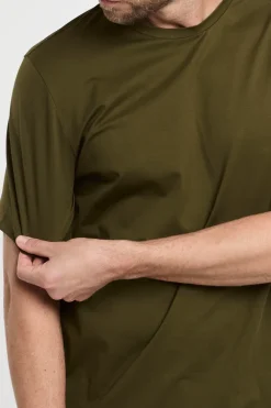 T-shirt multicolor in cotone/elastane