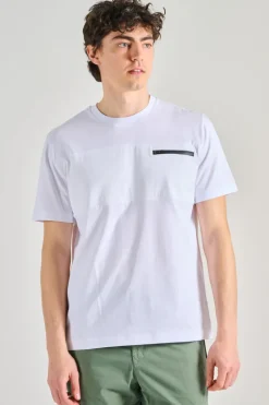 T-shirt nylon bianco