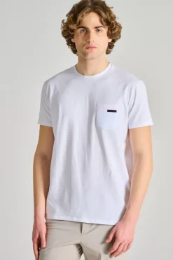 T-shirt revo cotone bianco