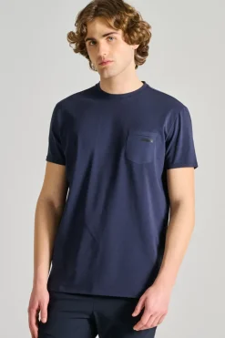 T-shirt revo cotone blu