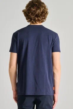 T-shirt revo cotone blu