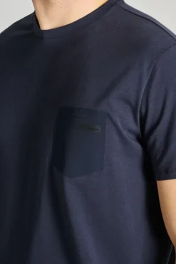 T-shirt revo cotone blu