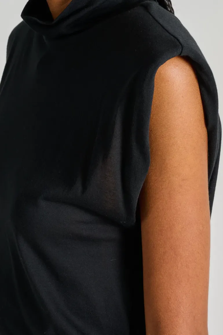 T-shirt tessuto nero