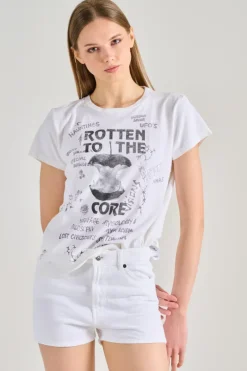 T-shirt the boxy goodie cotone bianco