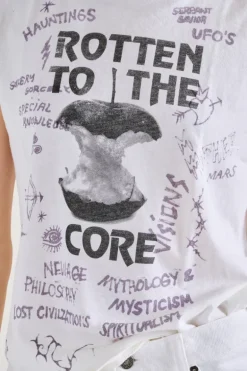 T-shirt the boxy goodie cotone bianco