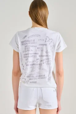 T-shirt the boxy goodie cotone bianco