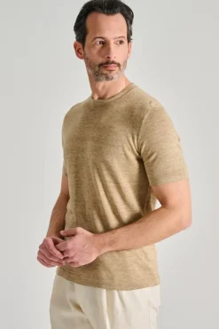 T-shirt tubolari beige