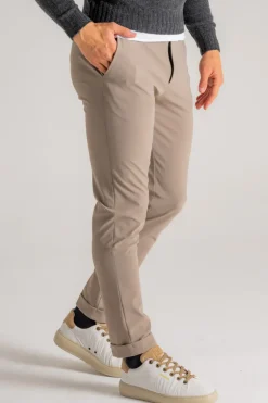 Winter chino pantalone beige uomo
