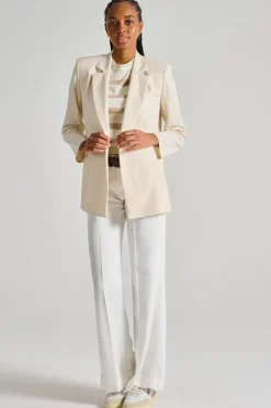 Blazer rayon beige