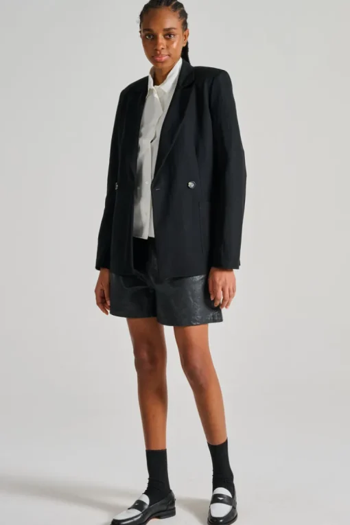 Blazer rayon nero