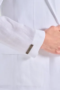 Blazer tela leggera fresca bianco