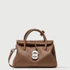 Borsa dotta centauro pelle marrone