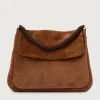 Borsa pelle marrone