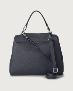 Borsa sveva soft media pelle blu