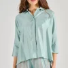 Camicia 100% cotone azzurro