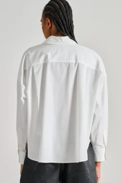 Camicia cotone bianco