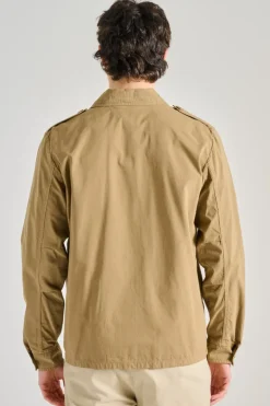 Camicia filed shirt 100% cotone marrone