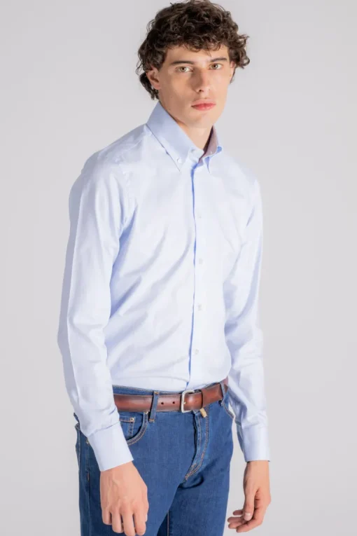 Camicia multicolor in cotone