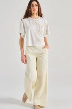 Camicia pearl suite cotton bianco