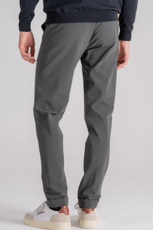 Chino pantalone poliammide/elastam verde