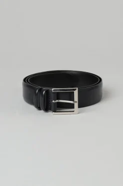 Cintura classica blu uomo