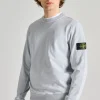 Felpa cotone grigio