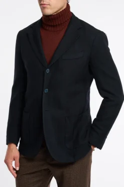 Giacca blu uomo