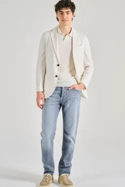 Giacca cotone bianco