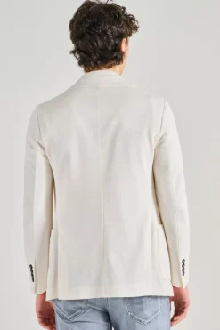 Giacca cotone bianco