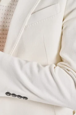Giacca cotone bianco