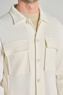 Giacca maglia bianco