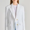 Giacca tessuto bianco