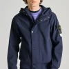 Giubbotti bomber tessuto blu