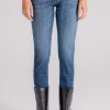 Jeans daila cotone/elastan blu