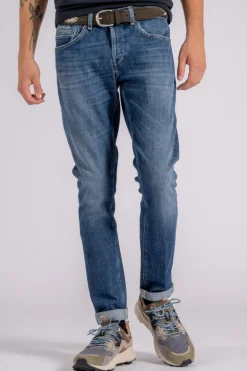 Jeans george 99% cotone 1% elastam blu