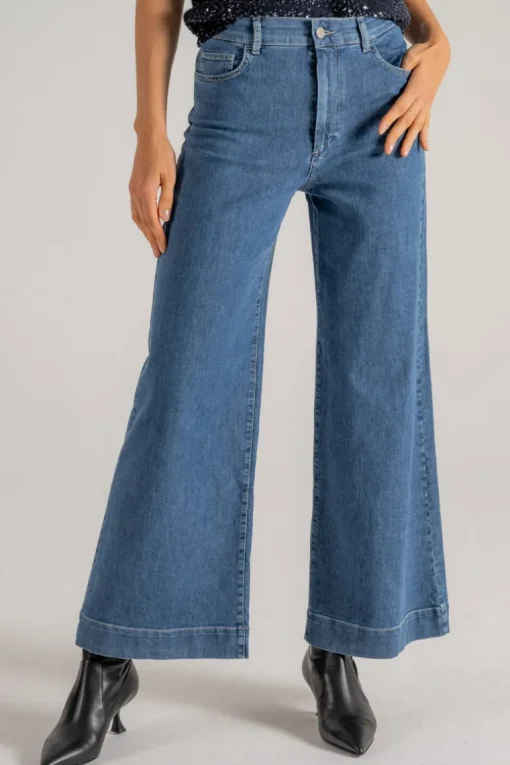 Jeans nero donna