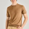 Maglia cotsilk beige