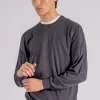 Maglia lana 140 girocollo grigio