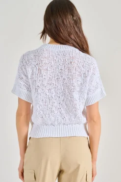 Maglia malfite cotone bianco