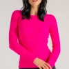 Maglia rosa donna