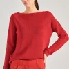 Max mara maglia tessuto rosso