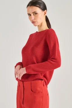 Max mara maglia tessuto rosso