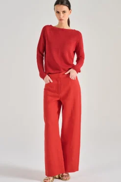 Max mara maglia tessuto rosso